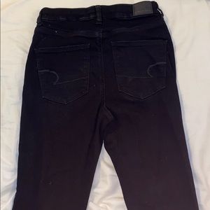 Black Highrise American Eagle Jeans